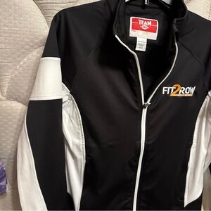 Black and White Men's Jacket